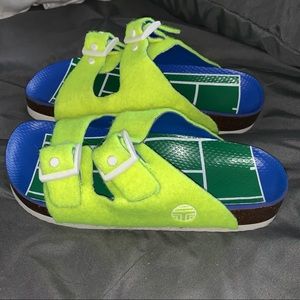 Tory Burch Tennis Buckle Sandals